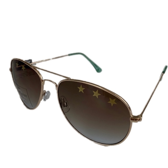 JUICY COUTURE Sunglasses Aviator Star Metal Ultraviolet Protection - Picture 1 of 6
